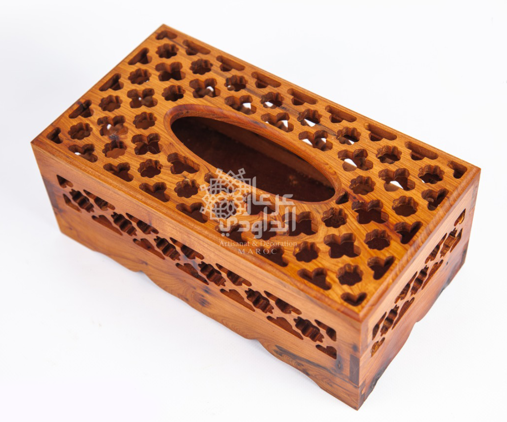 Thuya Wood Tissue Box